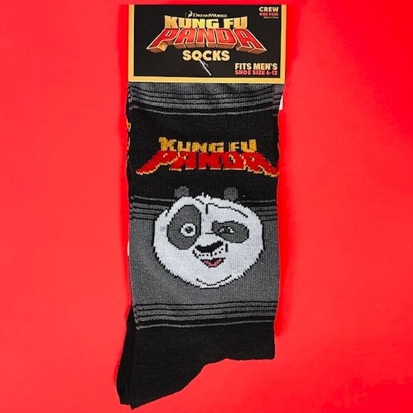 Other - *3/$15* Mens Kung Fu Panda Socks